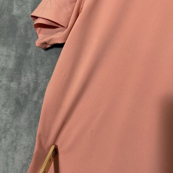 Nike Golf Tour Performance Dri-Fit Polo Shirt L Peach Mickey Mouse Disney READ - Picture 12 of 12